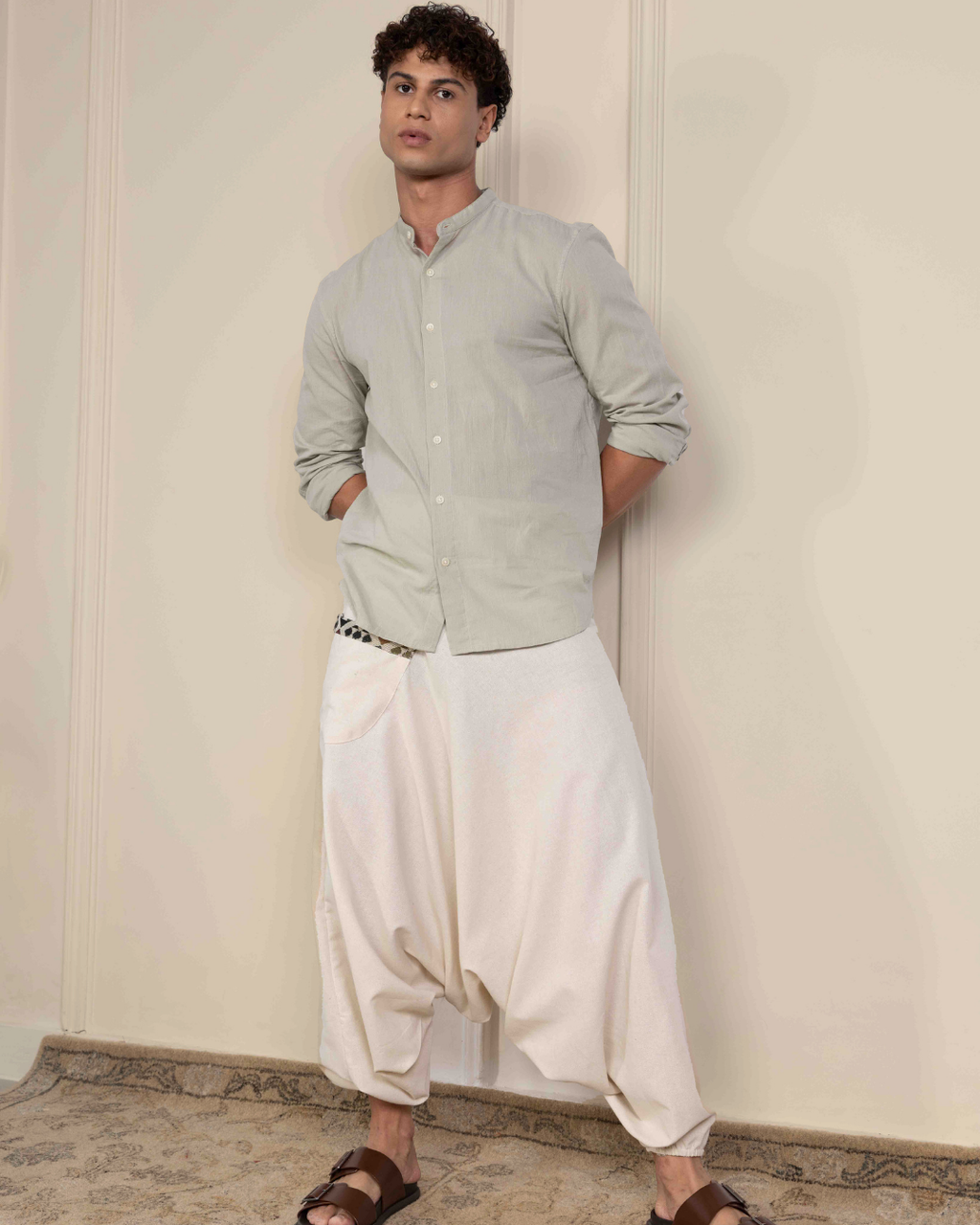 Aladdin Low Crotch Harem Pants