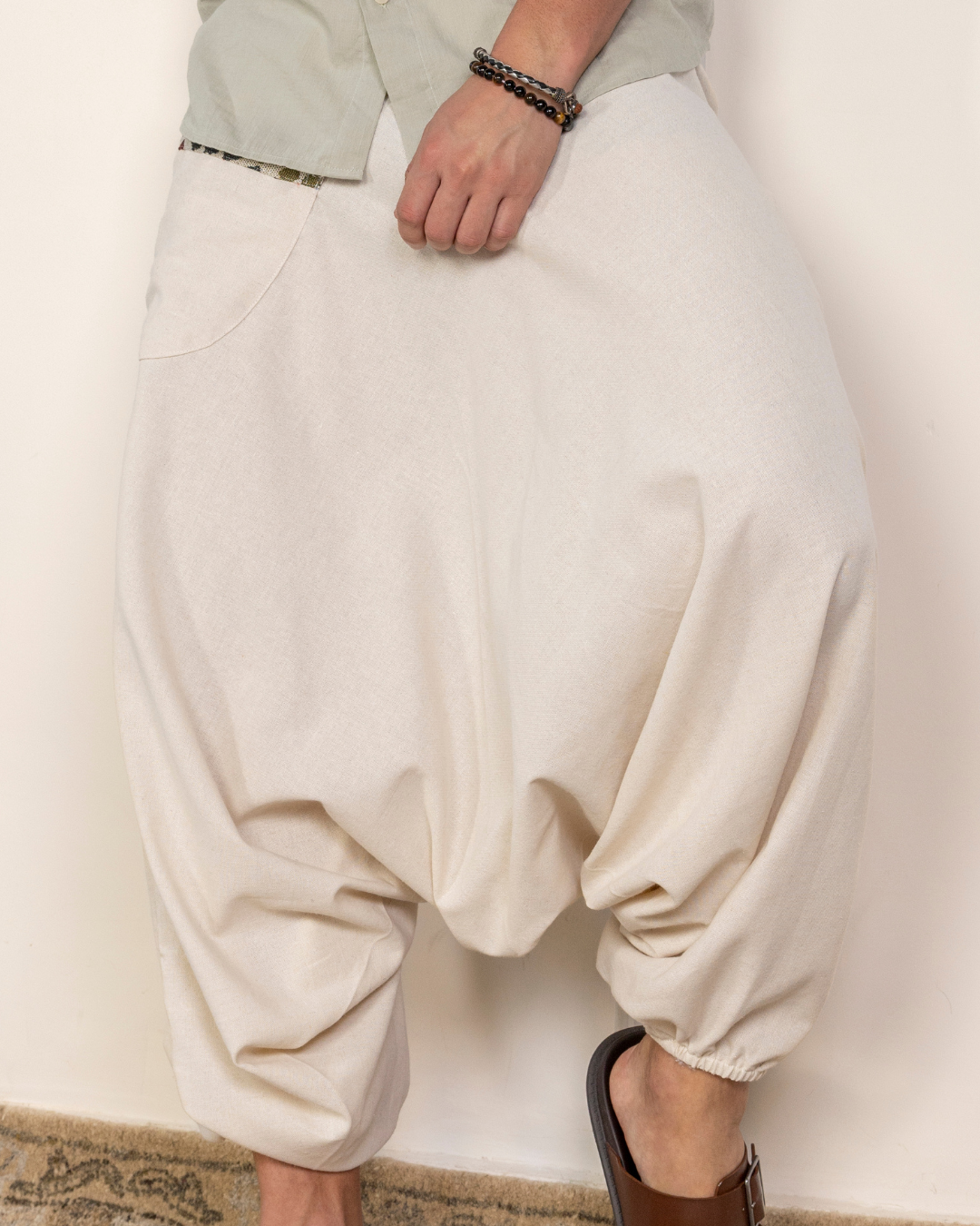 Aladdin Low Crotch Harem Pants