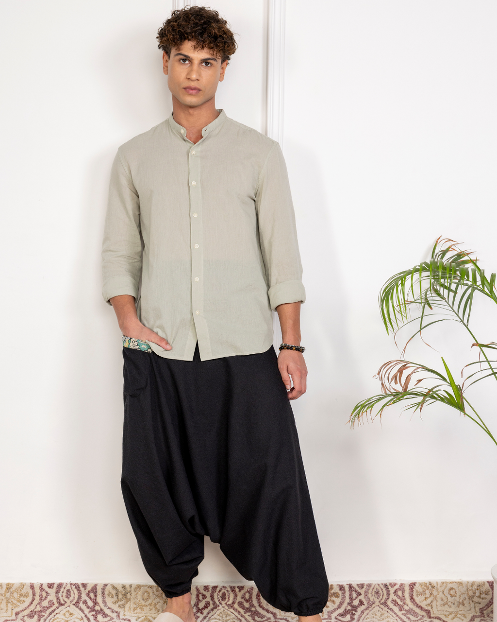 Aladdin Low Crotch Harem Pants