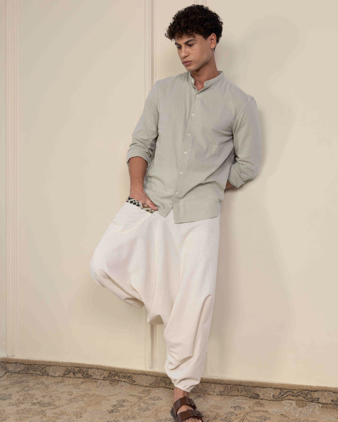 Aladdin Low Crotch Harem Pants