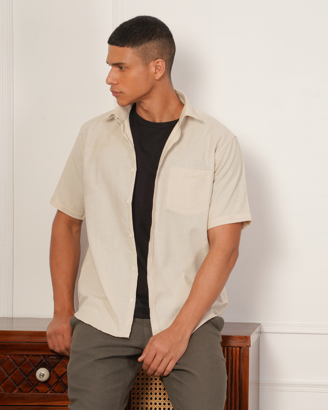 Half Sleeves Shirt.