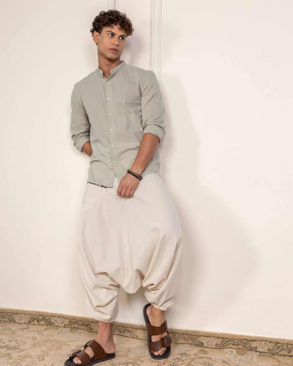 Aladdin Low Crotch Harem Pants