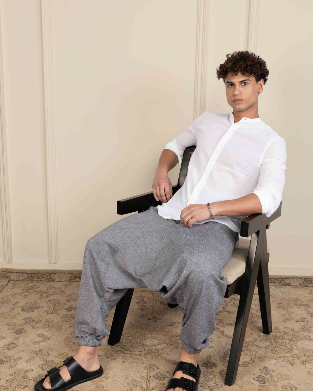 Aladdin Low Crotch Harem Pants