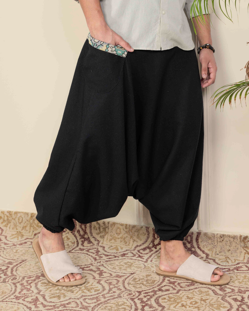 Aladdin Low Crotch Harem Pants