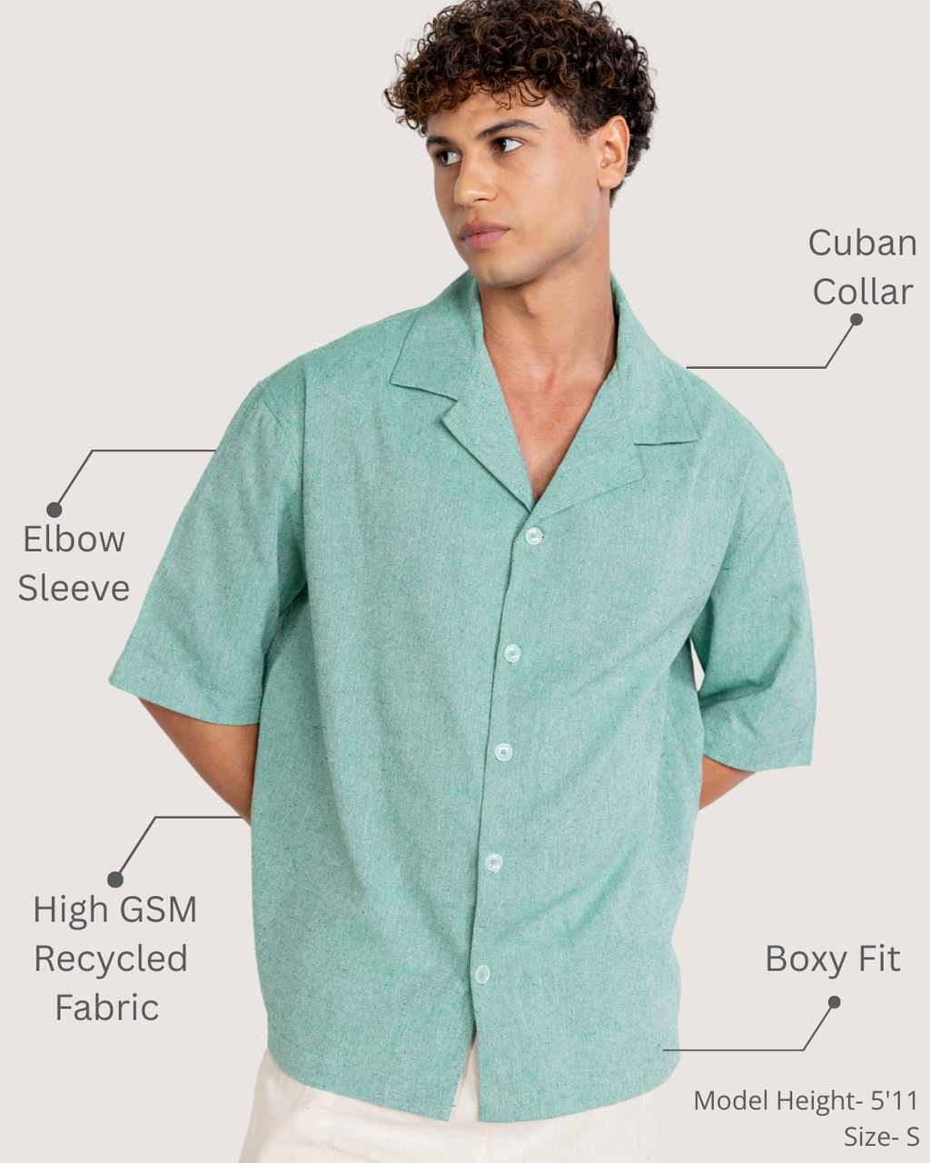 Cuban Collar Shirts