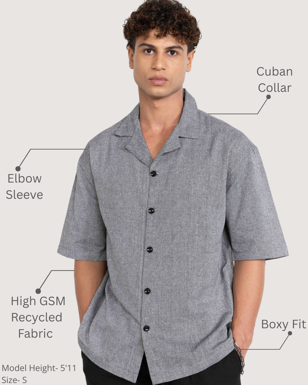 Cuban Collar Shirts