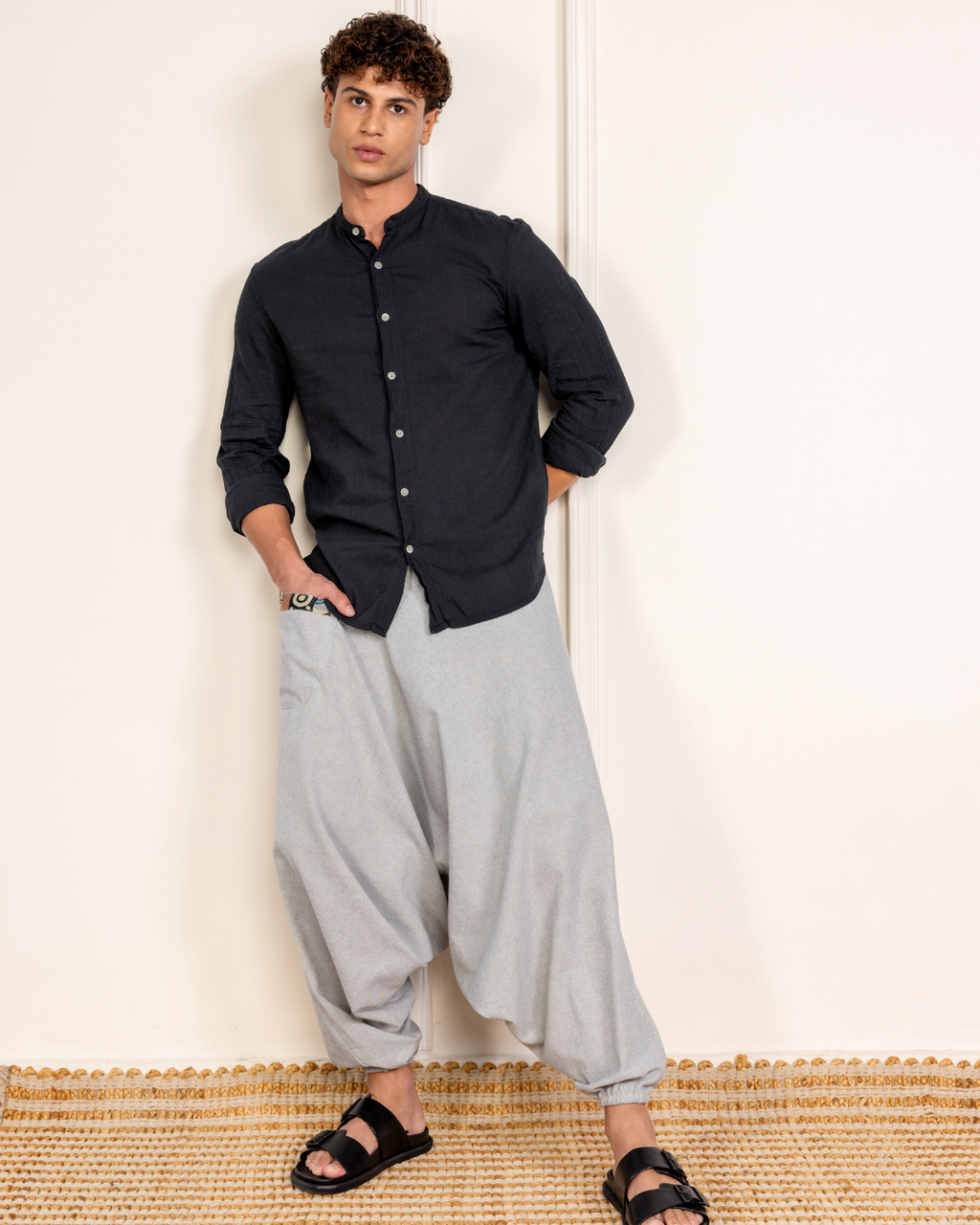 Aladdin Low Crotch Harem Pants