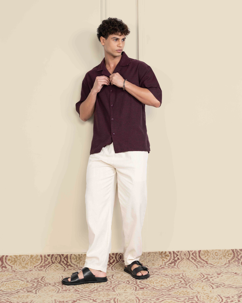 Wineberry Relaxed Co-ord Set