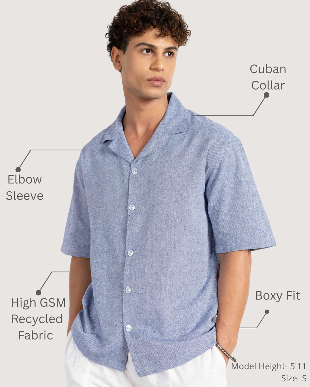 Cuban Collar Shirts