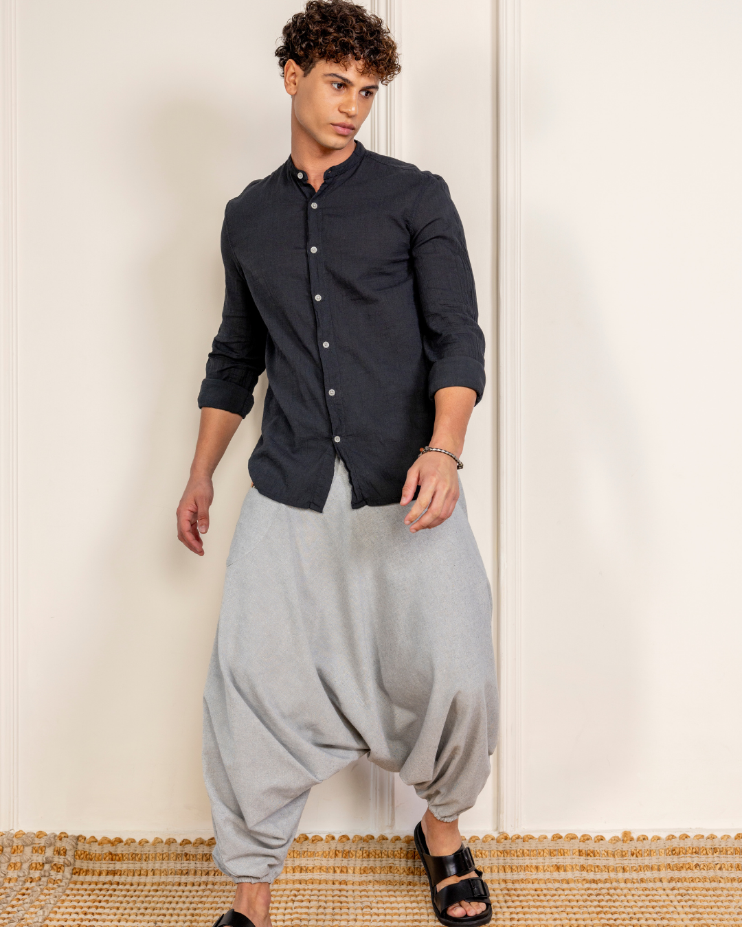 Aladdin Low Crotch Harem Pants