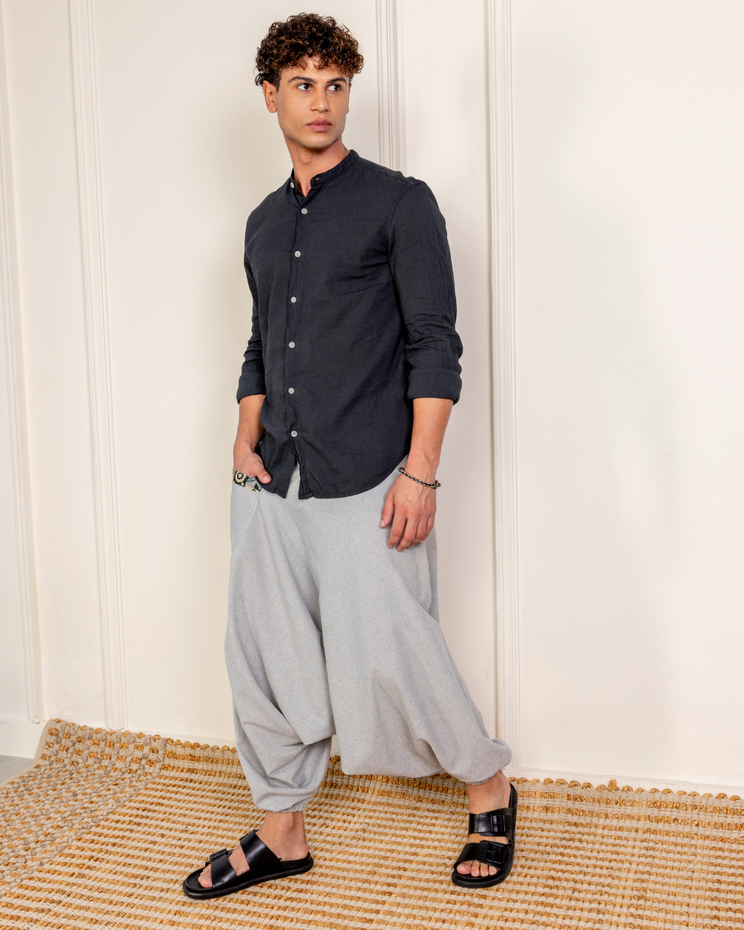 Aladdin Low Crotch Harem Pants