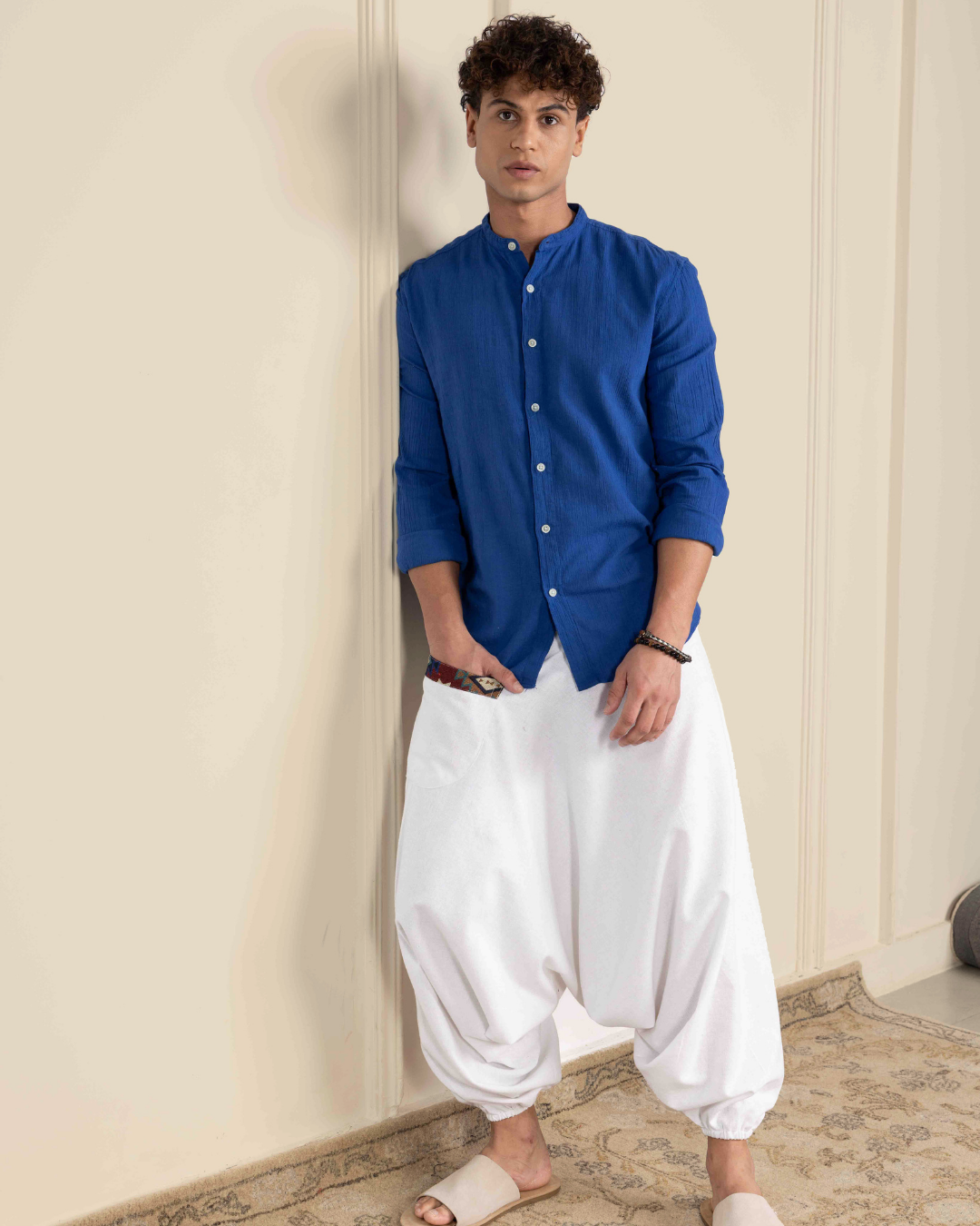 Aladdin Low Crotch Harem Pants