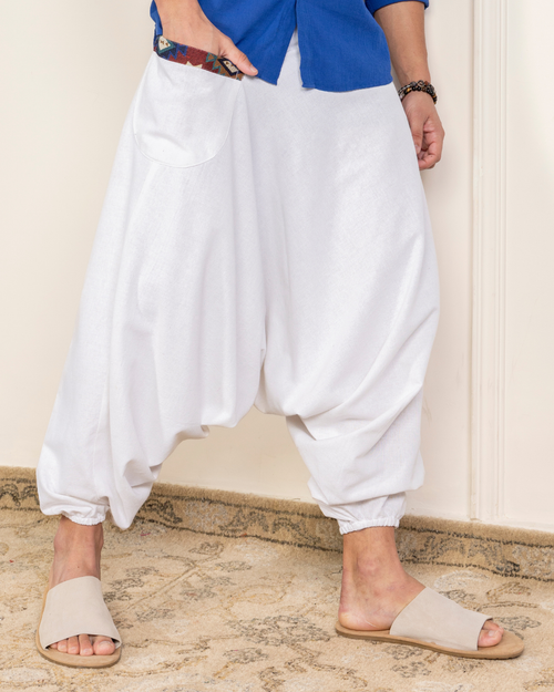 Aladdin Low Crotch Harem Pants