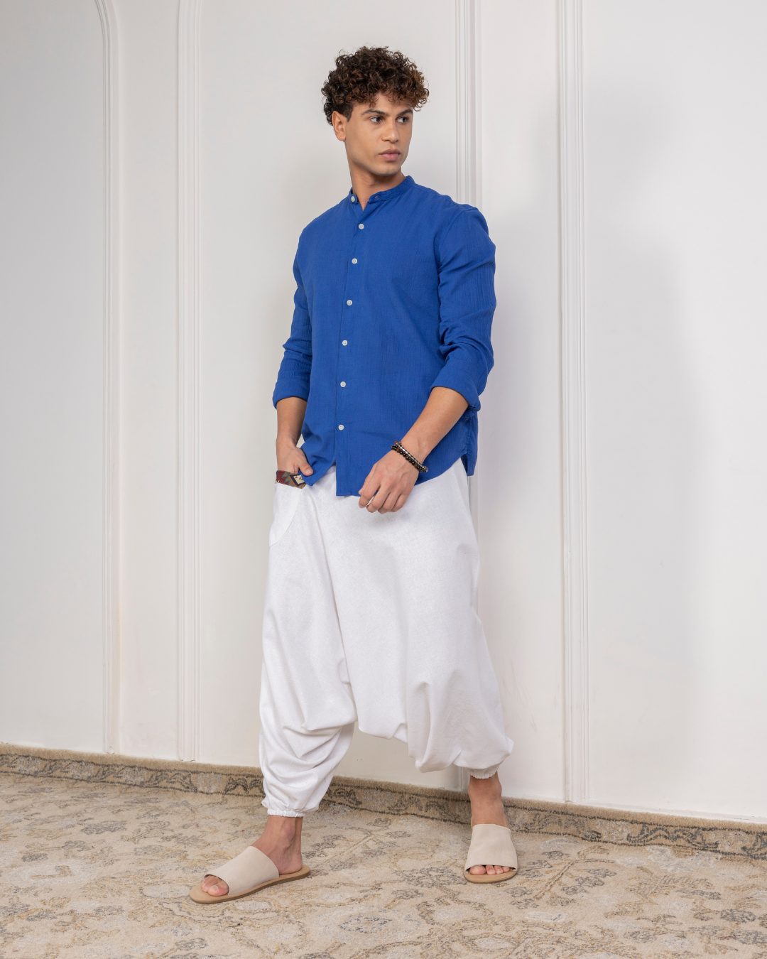 Aladdin Low Crotch Harem Pants