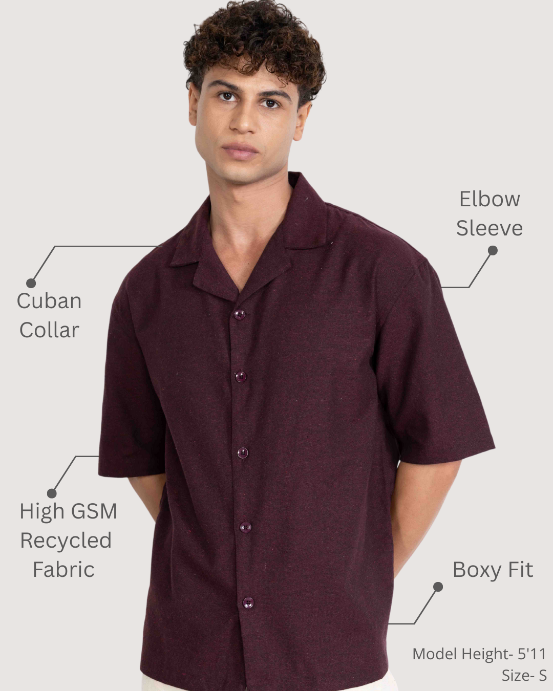 Cuban Collar Shirts