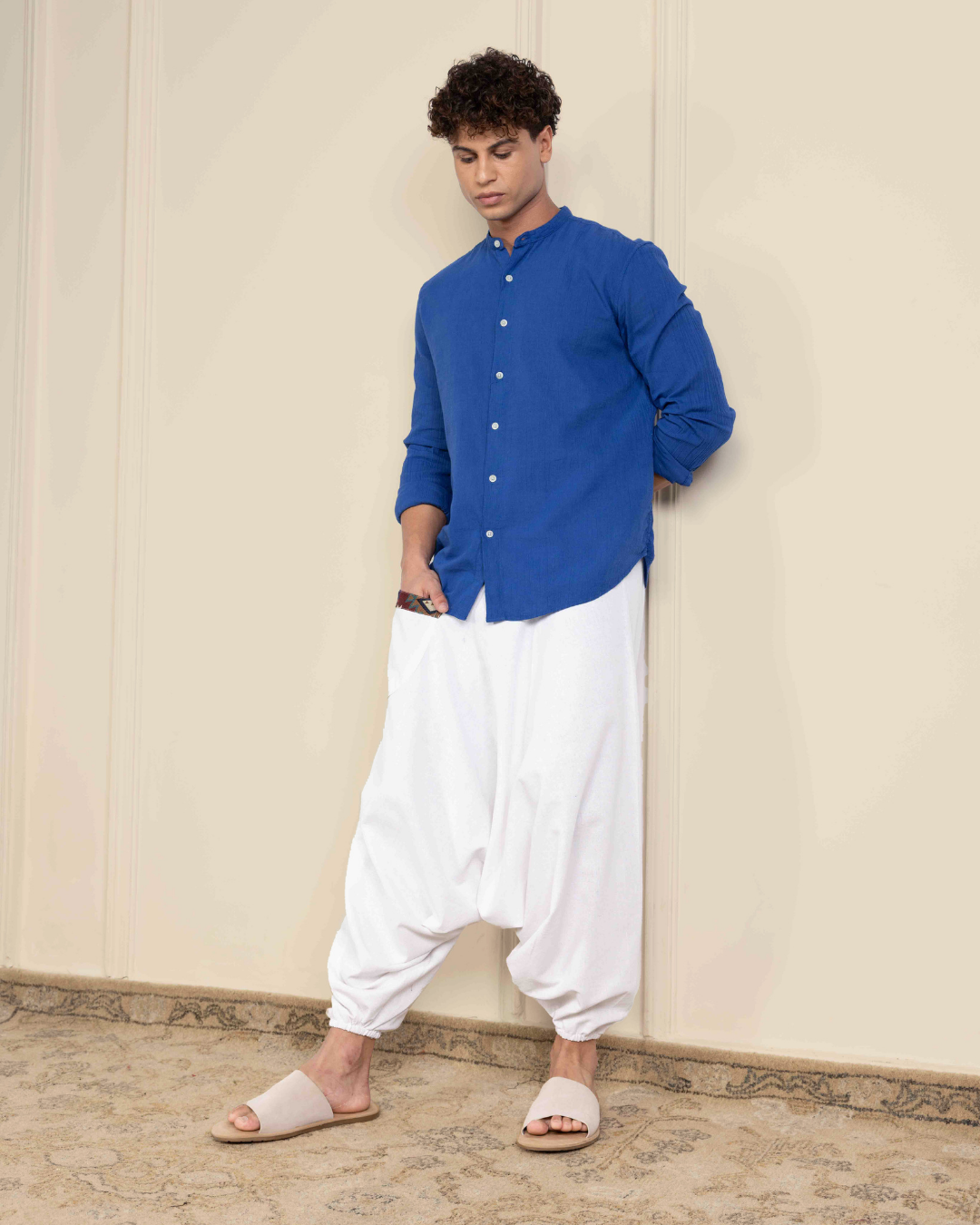 Aladdin Low Crotch Harem Pants