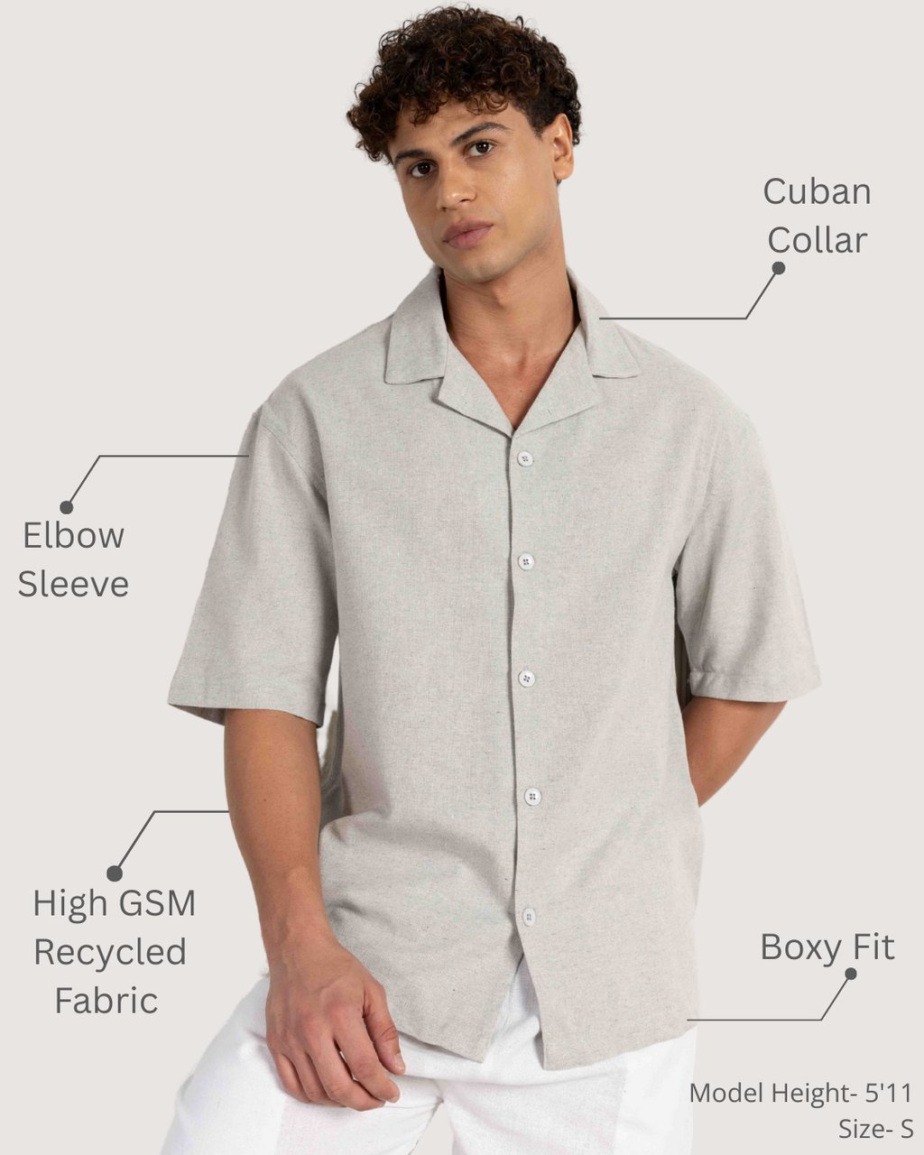 Cuban Collar Shirts