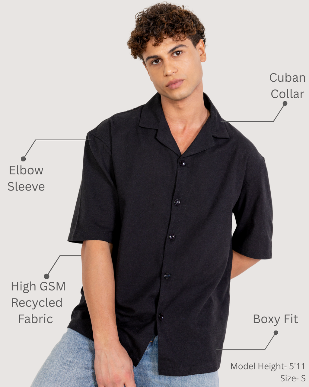 Cuban Collar Shirts