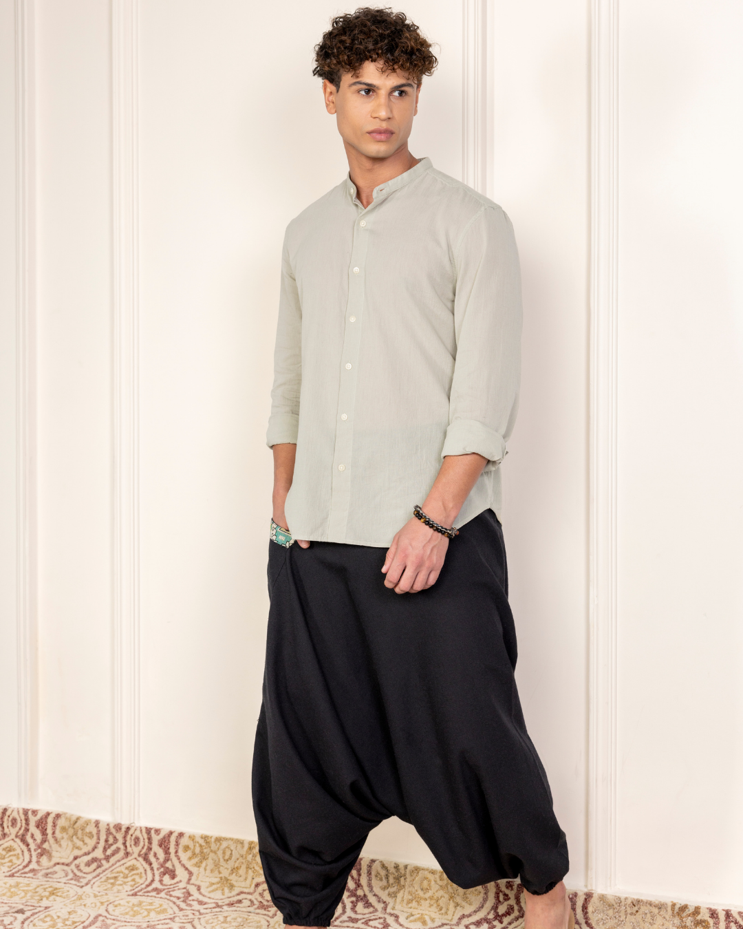 Aladdin Low Crotch Harem Pants